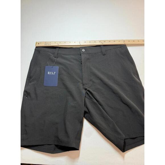 NWT BYLT Kinetic Shorts Men's Size XL Black Performance Stretch Golf Outdoor - Picture 5 of 6